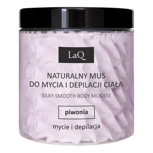 Laq naturalny mus do mycia i depilacji ciaa piwonia 250ml - 2877848324