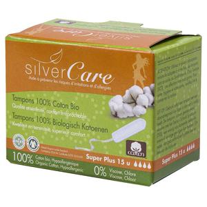 Masmi silver care tampony bez aplikatora z baweny organicznej super plus 15szt - 2877848396