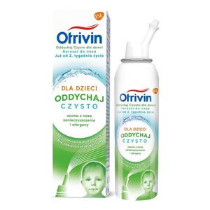 Otrivin oddychaj czysto dla dzieci areozol do nosa ju od 2. tygodnia ycia 100ml - 2877848900