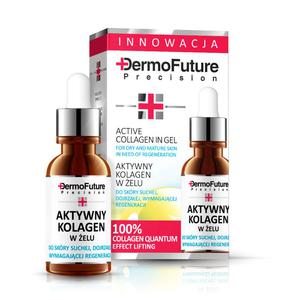 Dermofuture active collagen in gel kuracja do twarzy z aktywnym kolagenem do skry suchej i dojrzaej 20ml - 2878411812