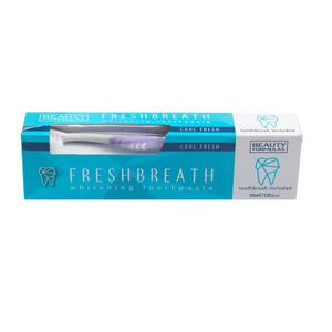 Beauty formulas freshbreath whitening toothpaste wybielajca pasta do zbw 100ml + szczoteczka do zbw - 2877849249