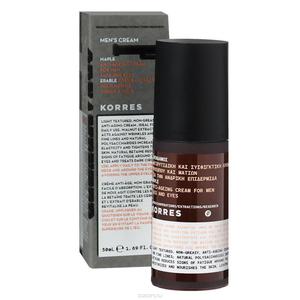 Korres men's cream maple anti-ageing cream krem przeciwzmarszczkowy do twarzy i pod oczy z syropem klonowym 50ml - 2877943959