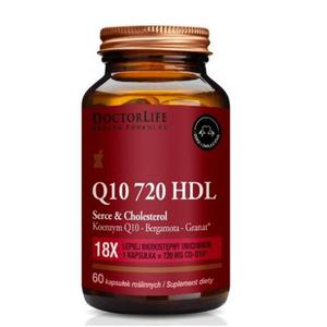 Doctor life q10 720 hdl serce cholesterol suplement diety 60 kapsuek - 2877944008