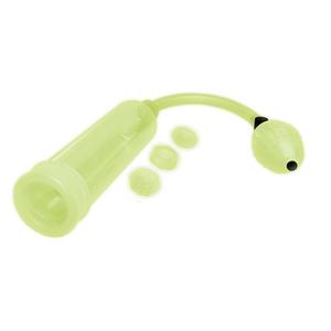 Whipsmart glow in the dark penis pump stamina ring pompka do penisa i zestaw piercieni white - 2877944152