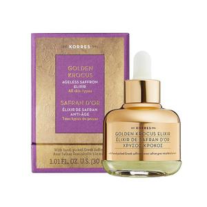 Korres golden krocus ageless saffron elixir eliksir piknoci z szafranem 30ml - 2877944253