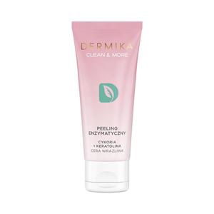 Dermika clean more peeling enzymatyczny do cery wraliwej cykoria keratolina 75ml - 2877944616