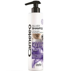 Cameleo anti-yellow effect silver shampoo szampon do wosw blond przeciw kniciu 250ml - 2877944653