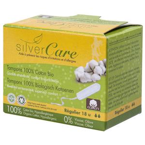 Masmi silver care tampony bez aplikatora z baweny organicznej regular 18szt - 2878412614