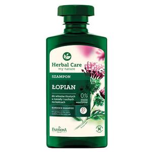 Farmona herbal care opian szampon do wosw tustych u nasady i suchych na kocach 330ml - 2878412723