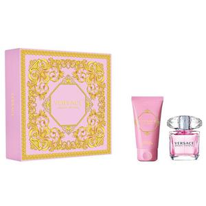 Versace bright crystal zestaw woda toaletowa spray 30ml + balsam do ciaa 50ml - 2878413324