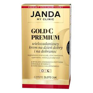 Janda gold c premium wielozadaniowy krem do twarzy na dzie dobry i na dobranoc 50ml - 2878413729