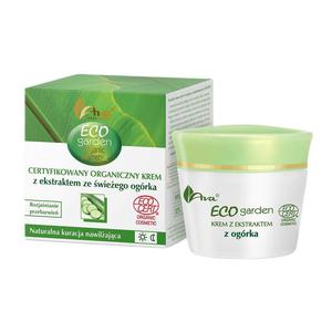 Ava laboratorium eco garden certyfikowany organiczny krem z ekstraktem ze wieego ogrka 20+ 50ml - 2878413871