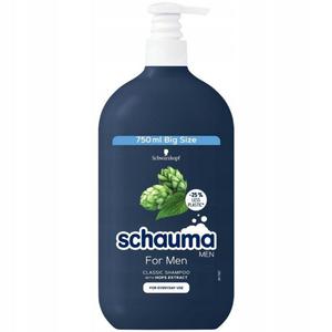 Schauma for men szampon do wosw dla mczyzn do codziennego stosowania 750ml - 2878414648
