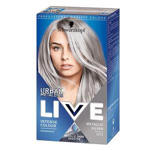 Schwarzkopf live urban metallic farba do wosw u71 metallic silver - 2878861575