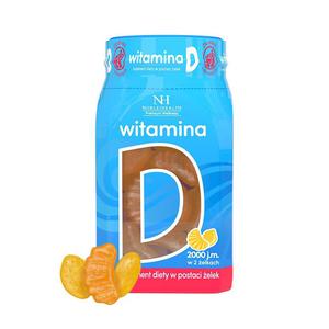 Noble health premium wellness witamina d suplement diety w postaci elek 180g - 2878862487