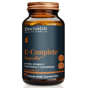 Doctor life e-complete suprabio 8 witamin e nowej generacji suplement diety 60 kapsuek - 2878862659