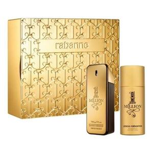 Paco rabanne 1 million men zestaw woda toaletowa spray 100ml + dezodorant spray 150ml - 2878862843