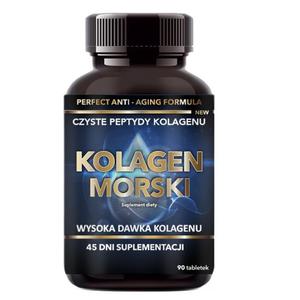 Intenson kolagen morski 500mg suplement diety 90 tabletek - 2878863179