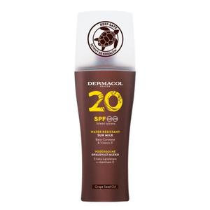 Dermacol water resistant sun milk wodoodporne mleczko do opalania w sprayu spf20 200ml - 2879143386