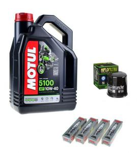 Olej Motul + Filtr + wiece NGK KAWASAKI Z1000 od 2007r. - 2833197770