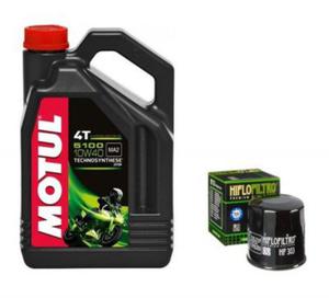 Olej Motul 5100 + filtr oleju TRIUMPH SPEED FOUR 600 03-04r. - 2861763848