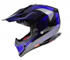 Kask Off-Road M.line V325 Blue - 2861764198