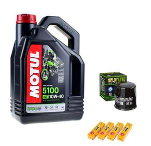 Olej Motul filtr oleju wiece NGK do Honda CB600 Hornet - 2867257556