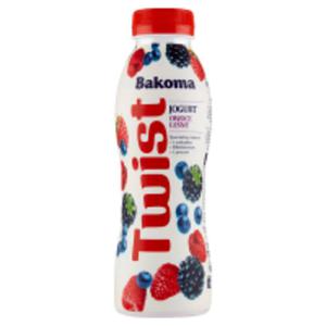 Bakoma jogurt twist owoce lene (butelka) - 2825231482