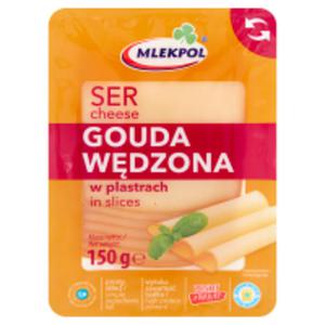 Mlekpol Ser Gouda Wdzona w plastrach - 2825230285