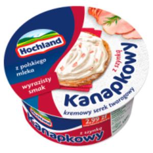 Hochland Kanapkowy serek kremowy z szynk - 2825230356