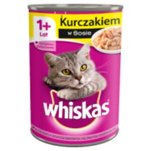 Whiskas 1+ lat Karma penoporcjowa z kurczakiem w sosie - 2825231855