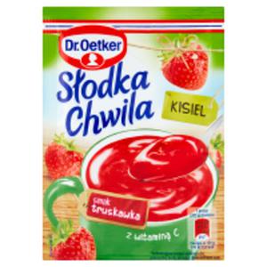 Dr. Oetker Sodka Chwila Kisiel smak truskawka - 2825229347