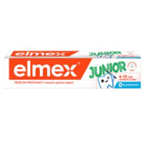 elmex Junior Pasta do zbw z aminofluorkiem dla dzieci 6-12 lat - 2825232608