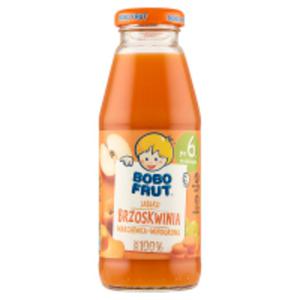 Bobo Frut 100% sok jabko brzoskwinia marchewka i winogrona po 6 miesicu - 2825232282