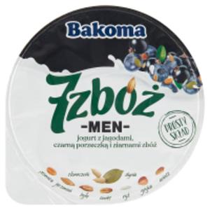 Bakoma 7 zb men Jogurt z jagod czarn porzeczk i ziarnami zb - 2825231055