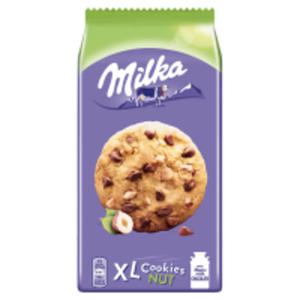 Milka Cookies xl hazelnut ciastka z czekolad i orzechami - 2825230307