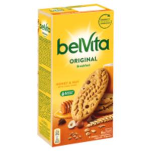 belVita Breakfast Ciastka zboowe z miodem orzechami i kawakami czekolady - 2825228892