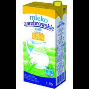 Zambrowskie Mleko 1,5 % t. 1L (zgrzewka) - 2825229786