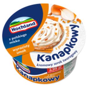 Hochland Kanapkowy serek kremowy z praon cebulk - 2825230477