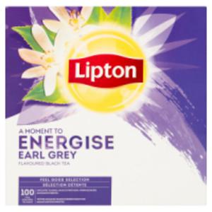 Lipton Energise Earl Grey Herbata czarna aromatyzowana koperty - 2825229472