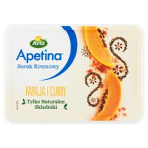 Arla Apetina Serek kremowy papaja i curry - 2825229541