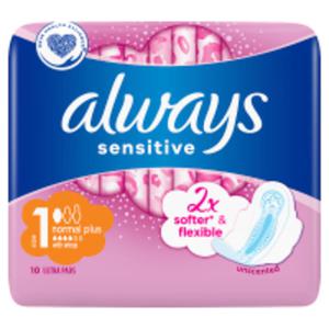 Always Sensitive Ultra Normal Plus Podpaski higieniczne