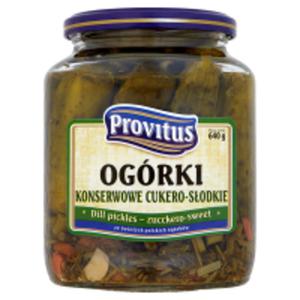 Provitus Ogrki konserwowe cukero sodkie - 2825229430