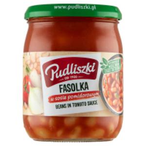 Pudliszki Fasola w sosie pomidorowym - 2860192438