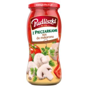 Pudliszki Sos do makaronu z pieczarkami - 2860192379