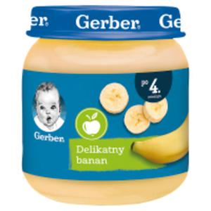 Gerber Moja pierwsza yeczka Delikatny banan po 4 miesicu - 2850210236