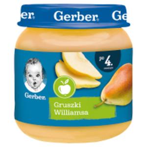 Gerber Moja pierwsza yeczka Gruszki Williamsa po 4 miesicu - 2860193137