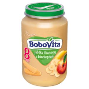 BoboVita Jabka i banany z biszkoptem po 8 miesicu - 2860193147