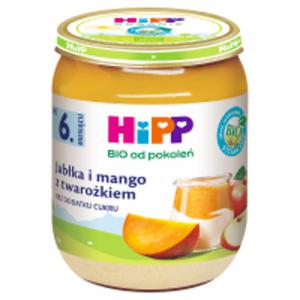 HiPP BIO Owocowy Duet Jabka i mango z twarokiem po 6. miesicu - 2850210415