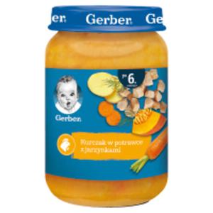 Gerber Kurczak w potrawce z jarzynkami po 6 miesicu